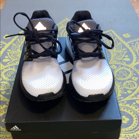 adidas Shoes - Custom reflective adidas ombré cloud foam